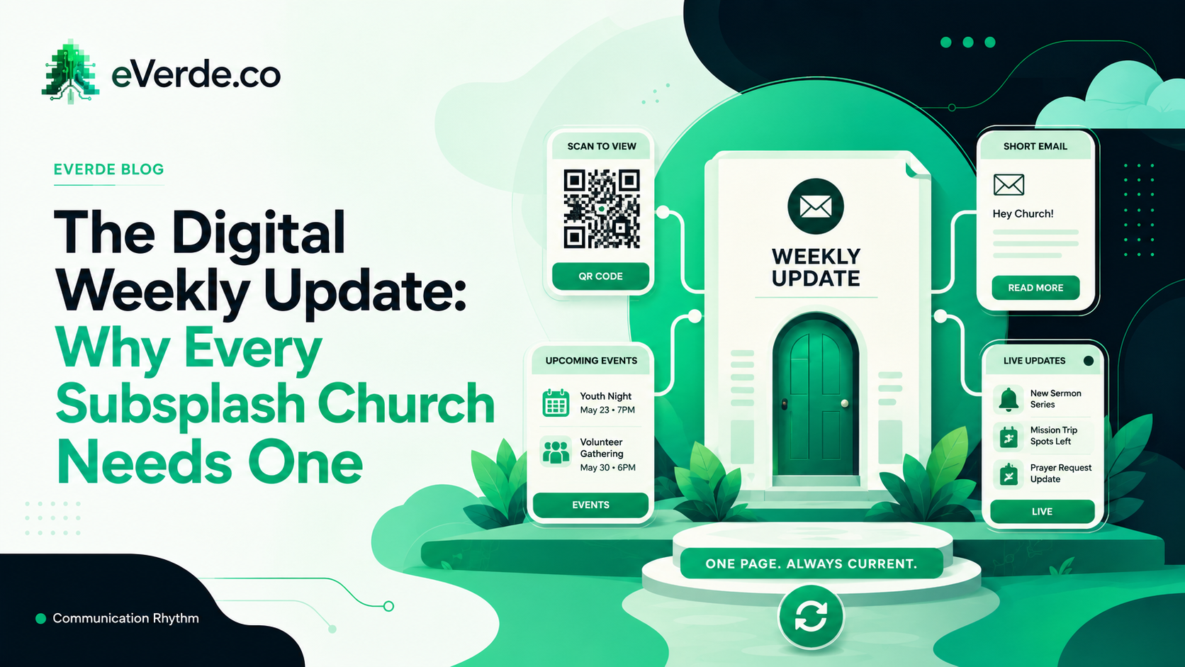 The Digital Weekly Update: Why Every Subsplash Church Needs One