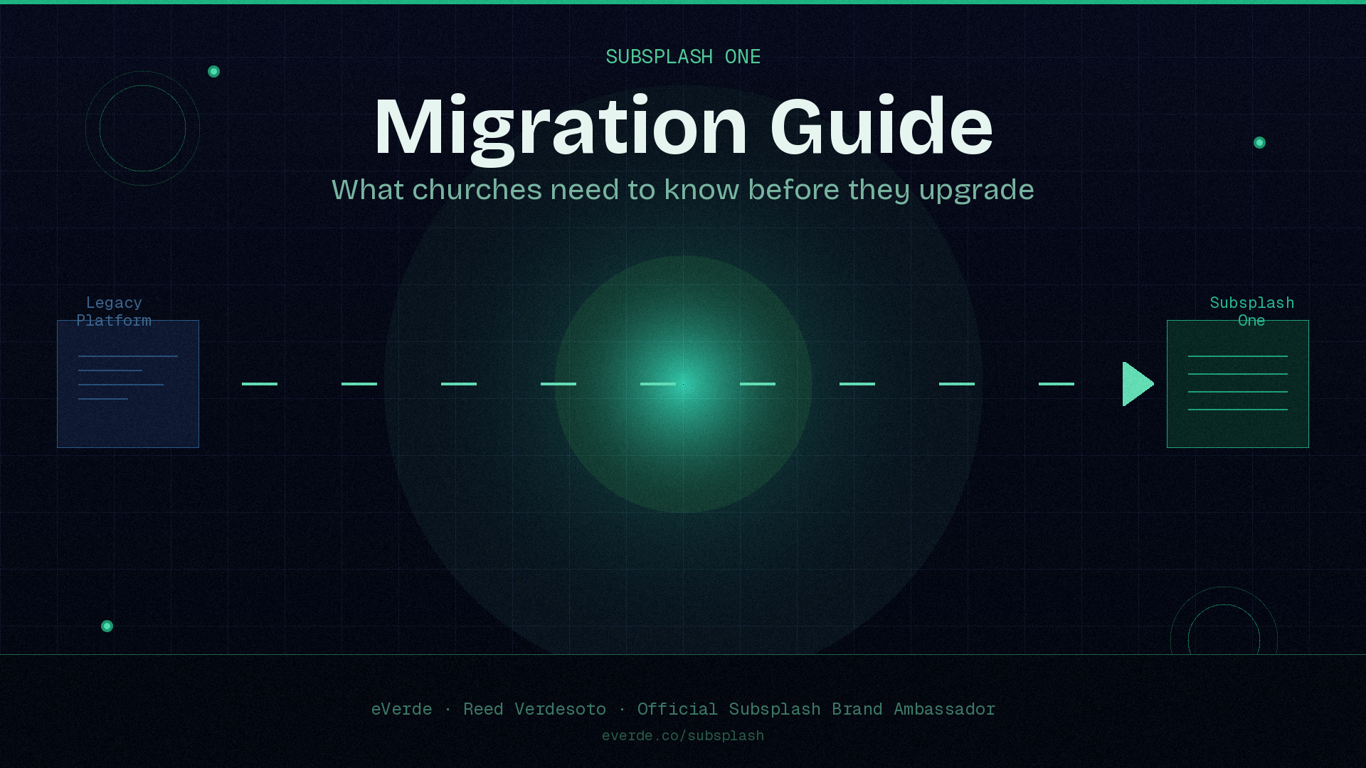 Subsplash One Migration: What Churches Need to Know Before They Upgrade